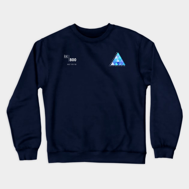 Detroit: Become Human RK800 Connor Design Crewneck Sweatshirt by cloudkourin